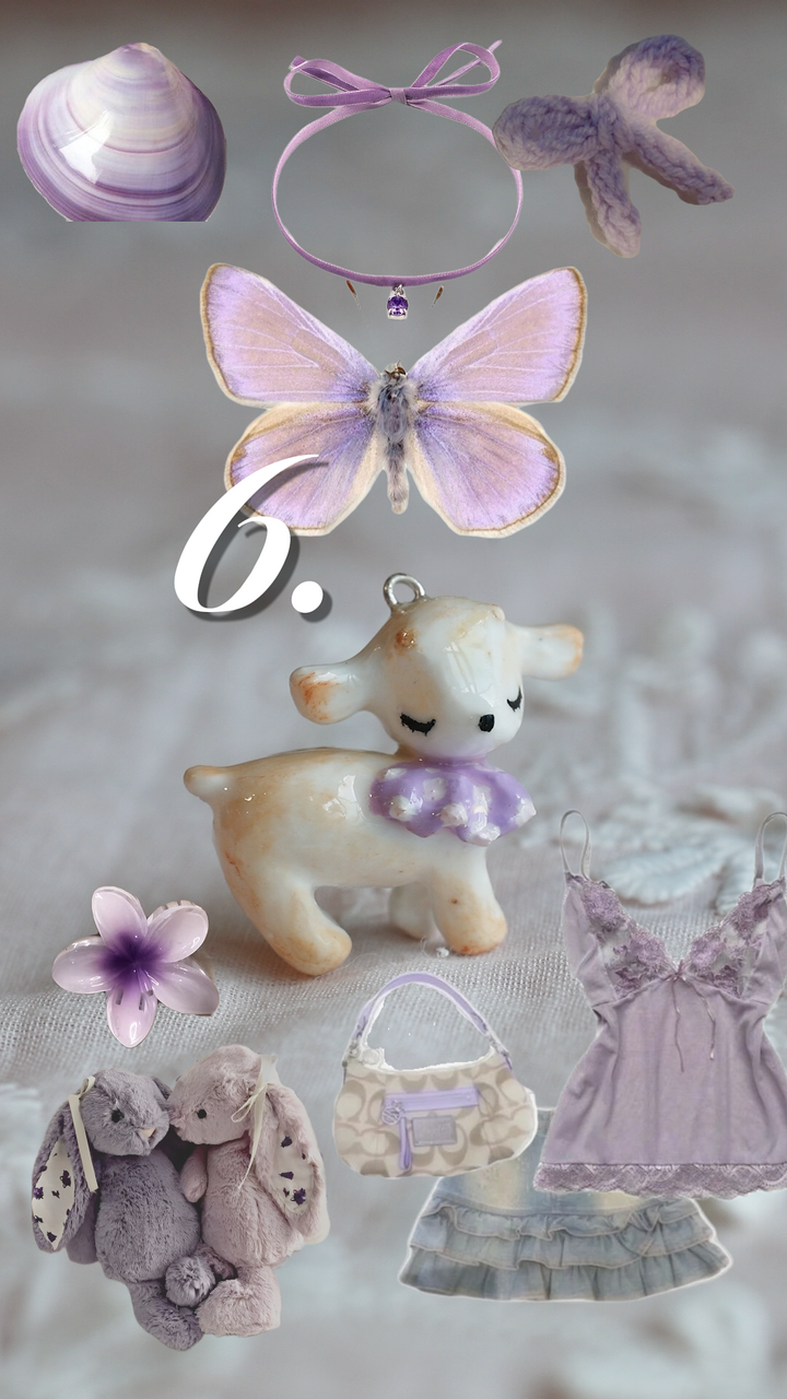 Starry Lamb Necklace