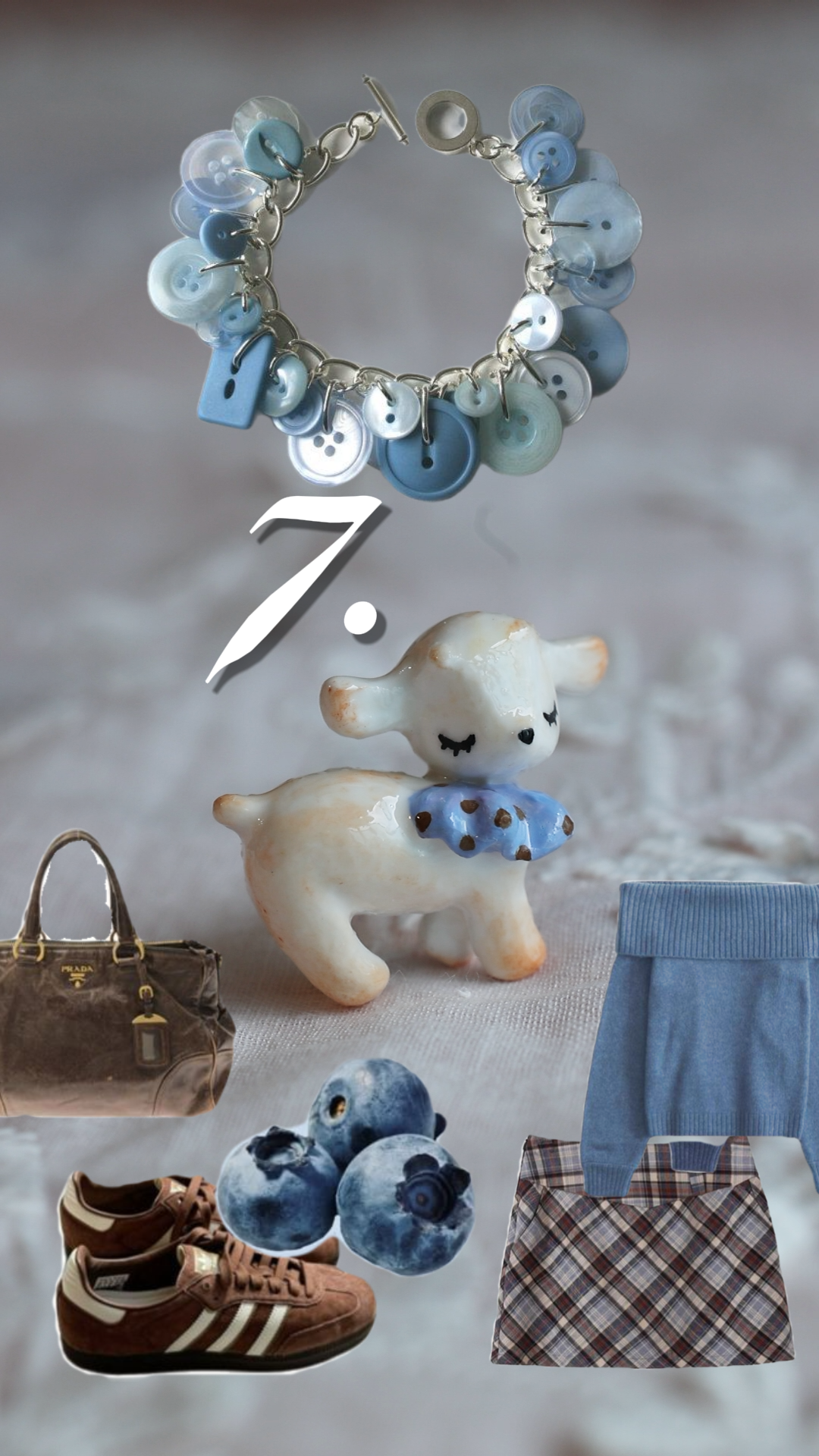 Starry Lamb Necklace