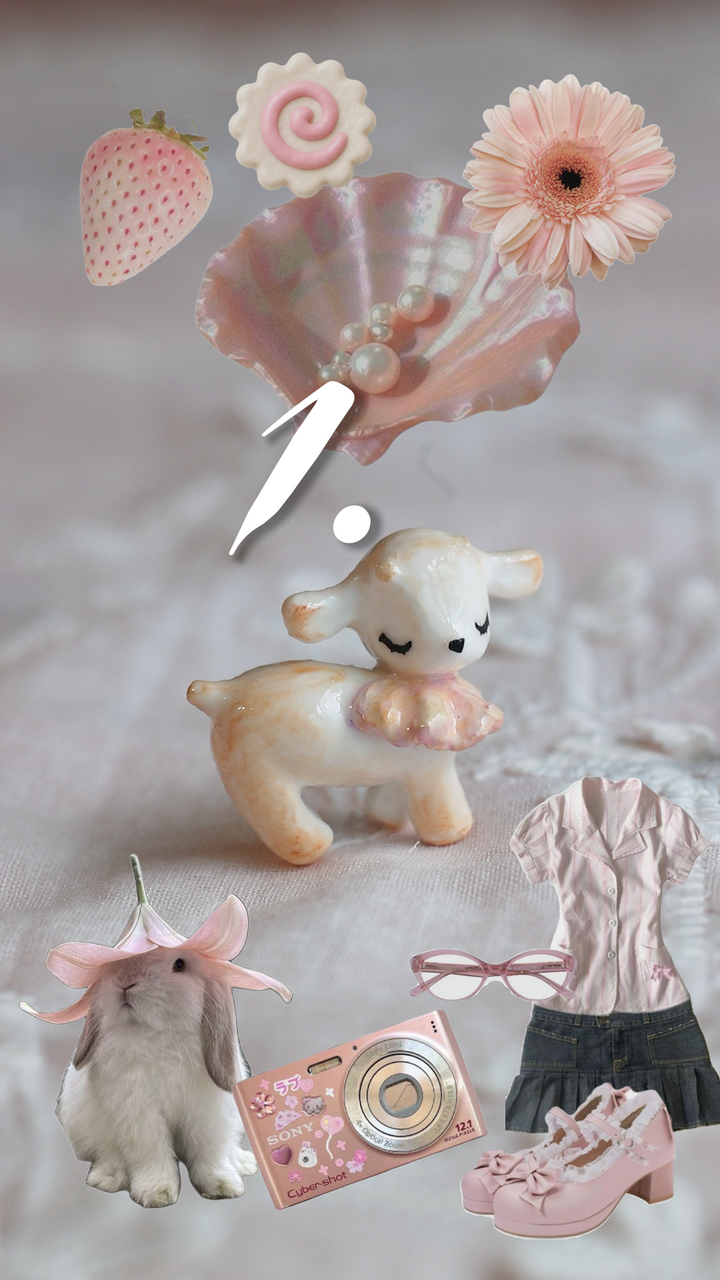 Starry Lamb Necklace