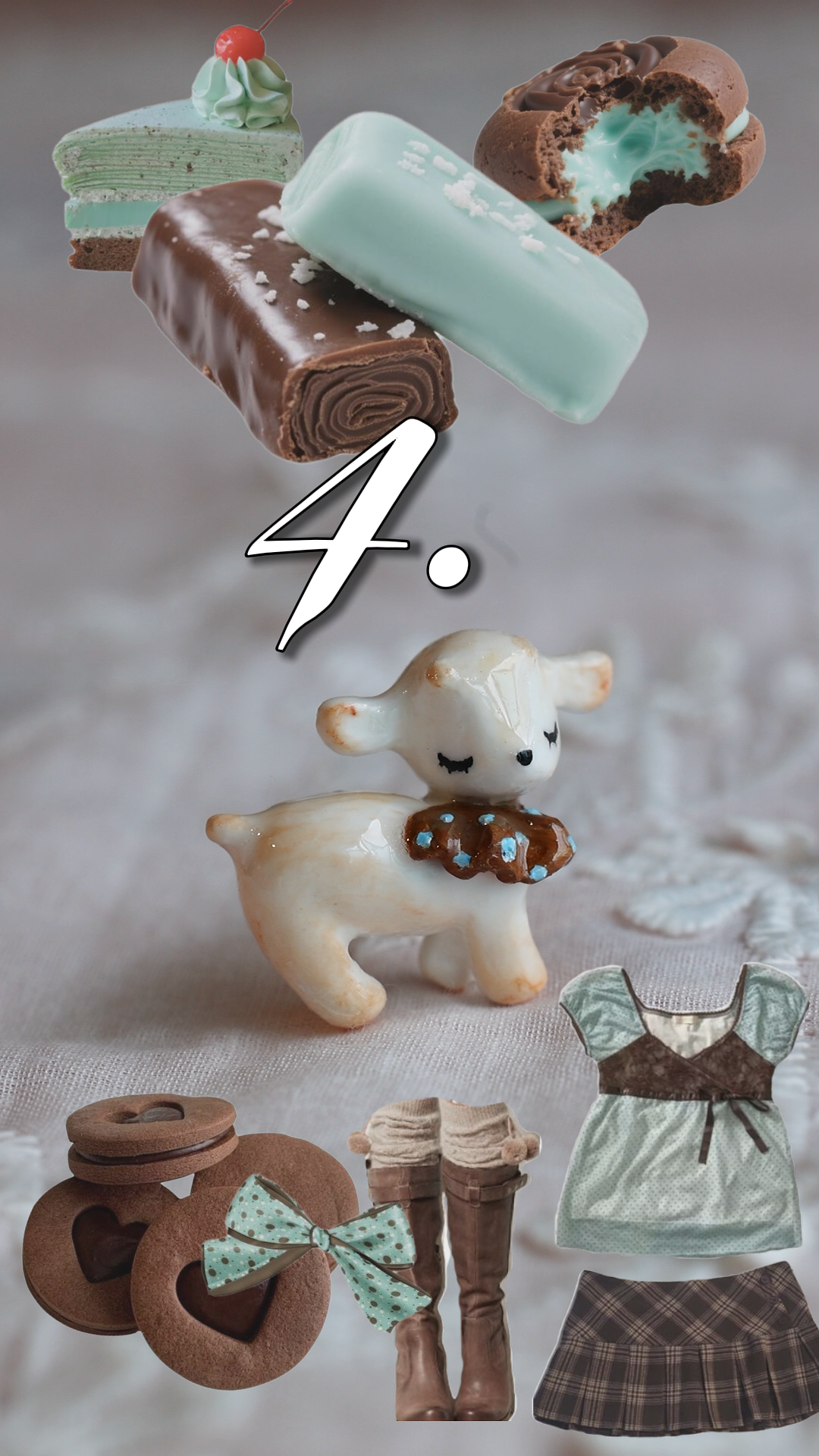 Starry Lamb Necklace