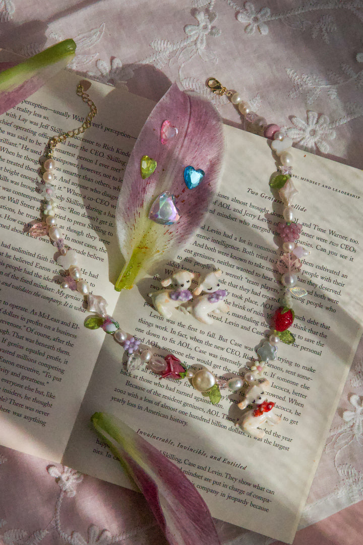Cute lamb necklace