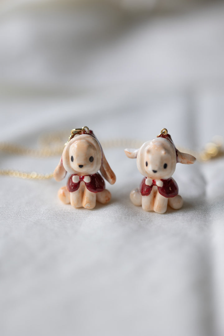 bunny necklace