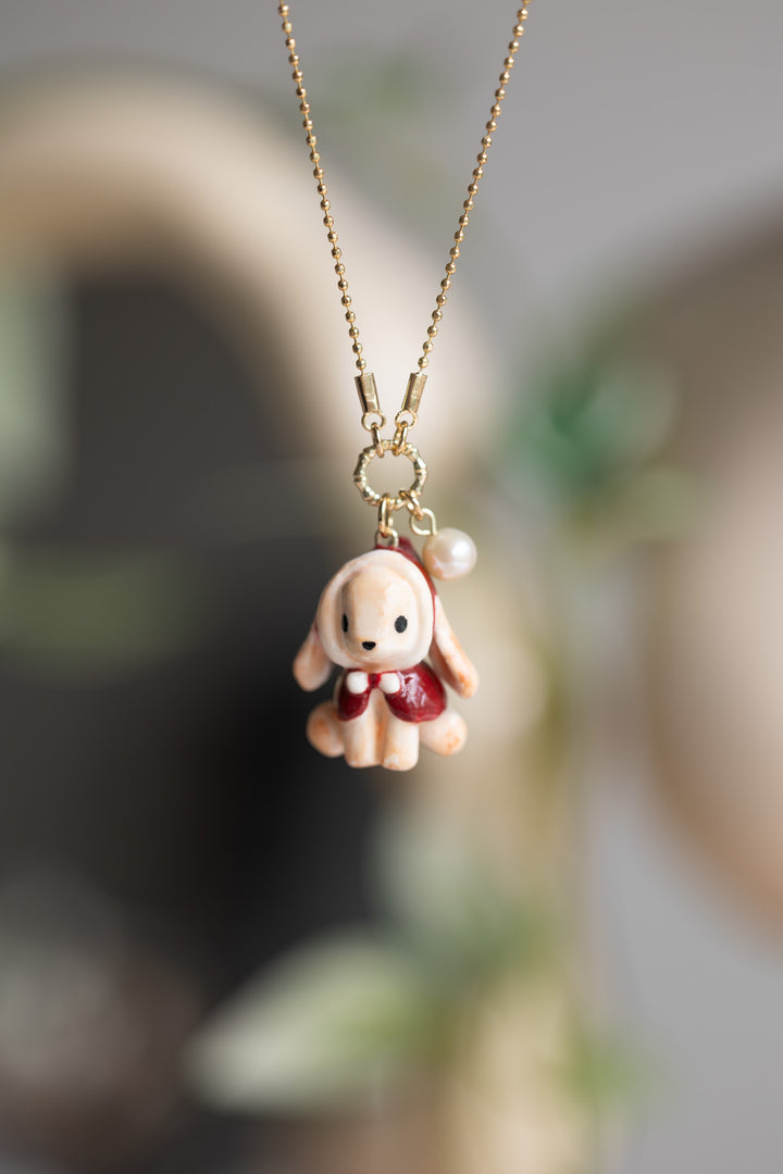 bunny necklace