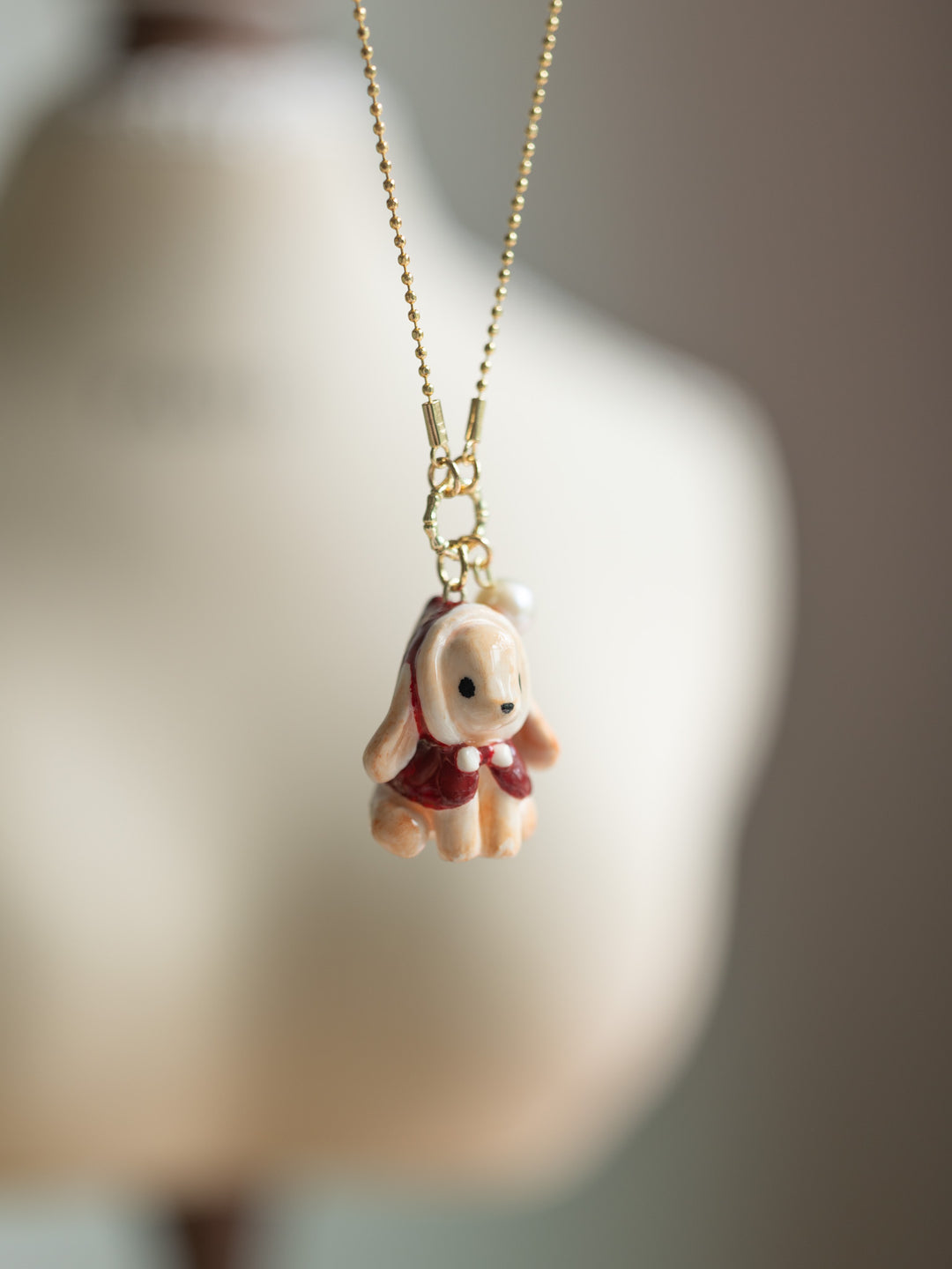 bunny necklace