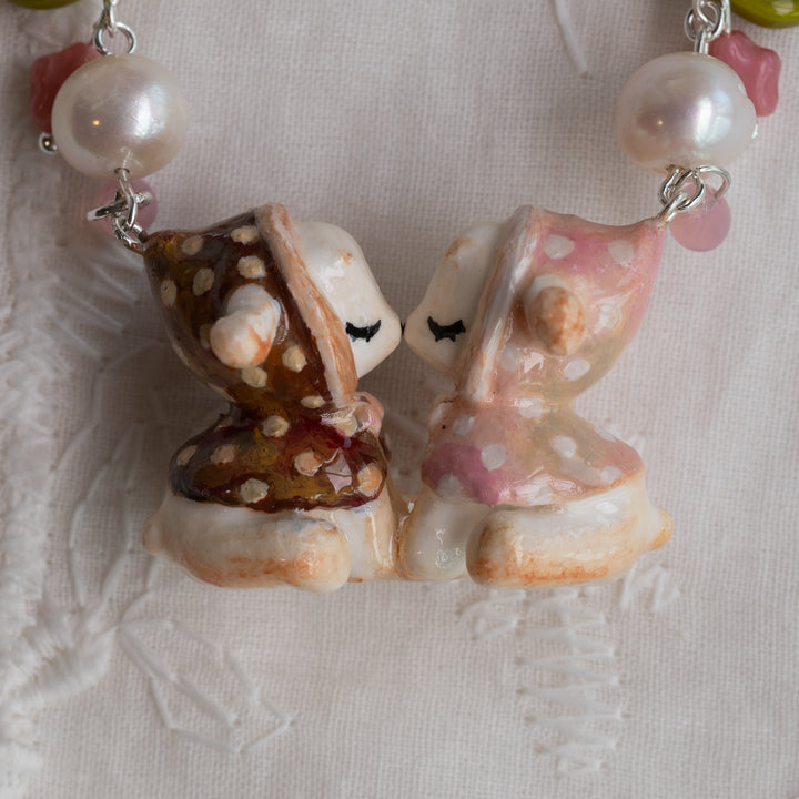 kiss me necklace