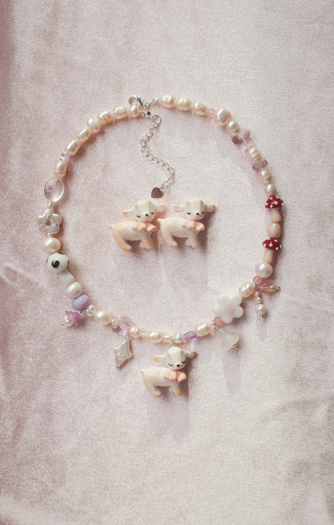 Dreaming Lamb Necklace
